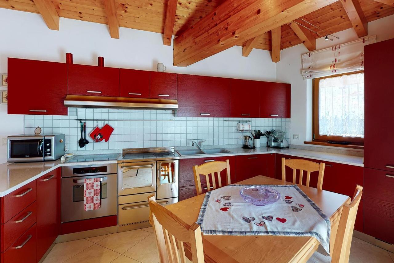테르졸라 Mansarda Con Giardino Val Di Sole Trentino 아파트 외부 사진